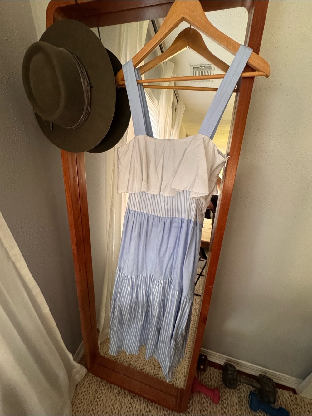 ZARA PATCHWORK STUDIO DRESS - Picture 2 of 10